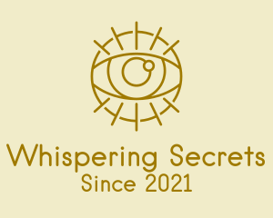 Psychic Gold Eye  logo design