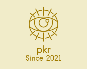 Psychic Gold Eye  logo design