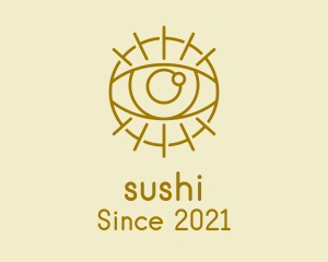 Psychic Gold Eye  logo design