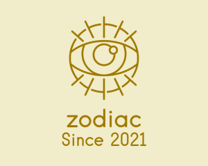 Psychic Gold Eye  logo design