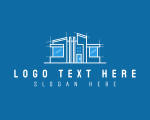 Residential - Architect House Contractor logo design