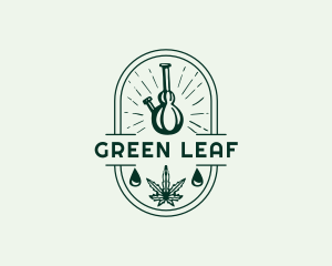 Cannabis Leaf Extract logo design