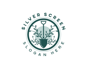 Trowel - Garden Shovel Planting logo design