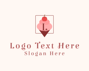 Dessert Bar - Ice Cream Dessert logo design