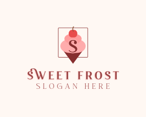 Ice Cream Dessert logo design