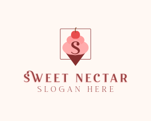 Ice Cream Dessert logo design