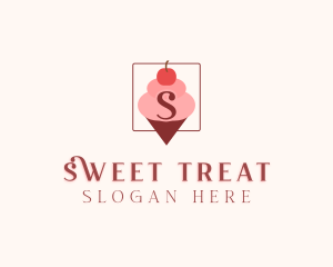 Ice Cream Dessert logo design