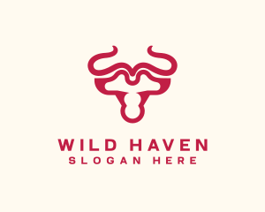 Wild Bull Horn logo design