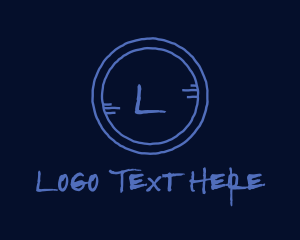 Animation - Creative Handdrawn Circle logo design