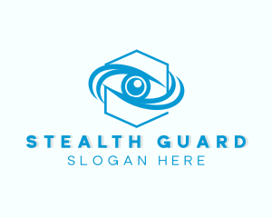 Spyware - Cyber Eye Shield logo design