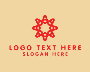 Decorative - Star Tile Pattern logo design