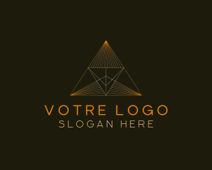 Creative Architect Pyramid Logo