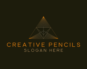 Creative Architect Pyramid logo design