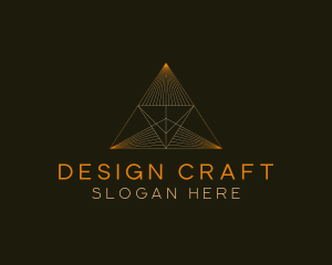 Architect - Creative Architect Pyramid logo design