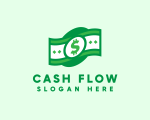 Payout - Green Cash Money logo design