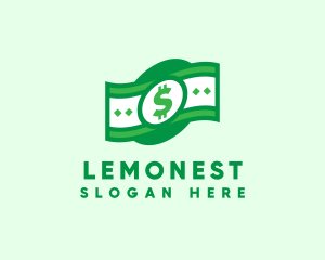 Economic - Green Cash Money logo design