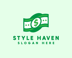 Income - Green Cash Money logo design