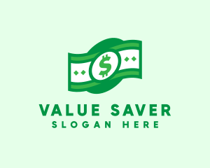 Cost - Green Cash Money logo design