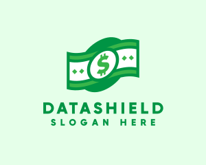 Cryptocurrency - Green Cash Money logo design