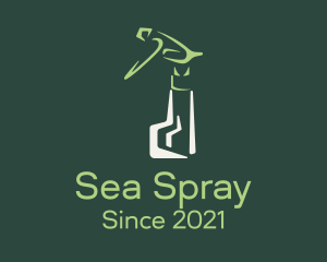 Garden Spray Bottle logo design