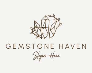 Crystal Souvenir Gems logo design