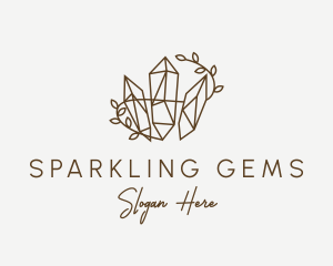 Crystal Souvenir Gems logo design