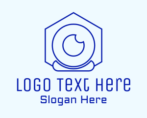 Digital Webcam Outline  Logo