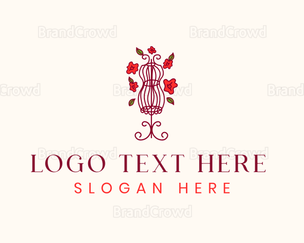 Stylish Boutique Dress Logo