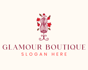 Glamour - Stylish Boutique Dress logo design