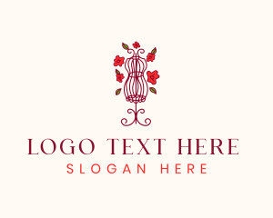 Glamour - Stylish Boutique Dress logo design