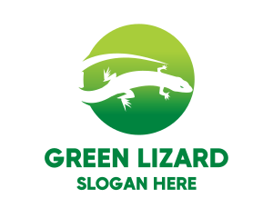 Wild Lizard Reptile logo design