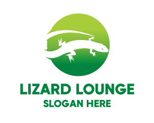 Lizard - Wild Lizard Reptile logo design