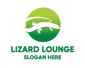 Wild Lizard Reptile logo design