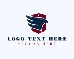 Veteran - Veteran Patriotic Eagle logo design