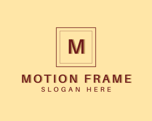 Square Frame Legal Firm logo design