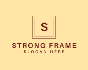 Square Frame Legal Firm logo design