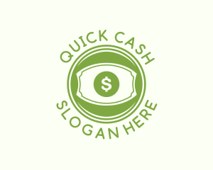Cash - Money Dollar Cash logo design