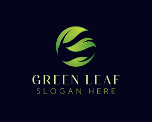 Plant Leaf Gardening logo design