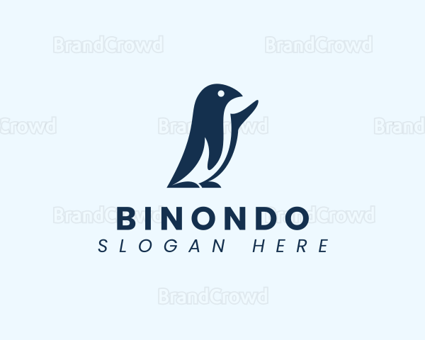 Avian Penguin Bird Logo