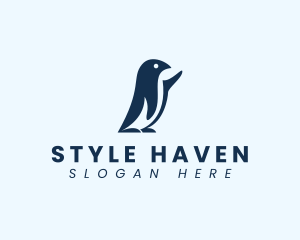 Avian Penguin Bird Logo