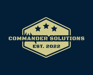 Sergeant - Hexagon Military Soldier logo design