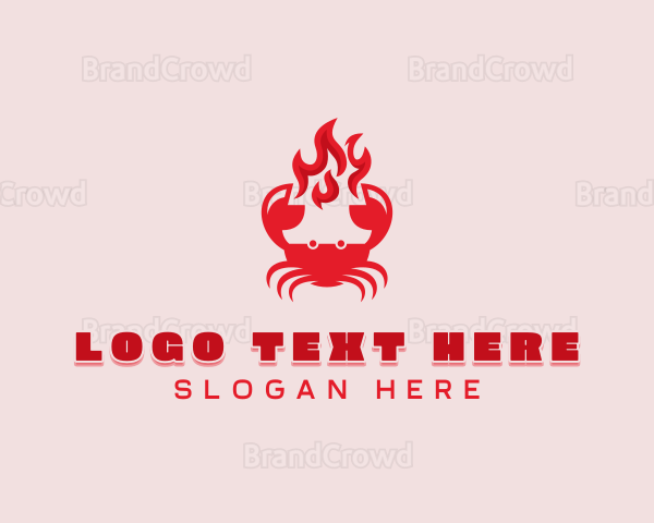 Flaming Crab Cuisine Logo