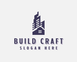 Real Estate House Building  logo design