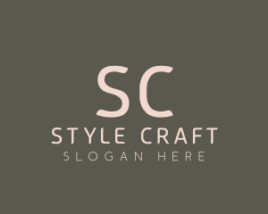 Styling Cosmetics Brand logo design