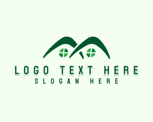 Shelter - Organic Eco House logo design