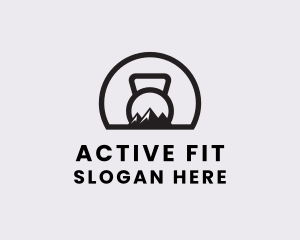 Mountain Kettlebell Fitness logo design