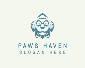 Detective Pet Dog logo design