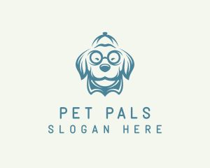 Detective Pet Dog logo design