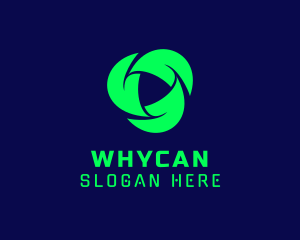 Clan - Futuristic Recycling Tech logo design