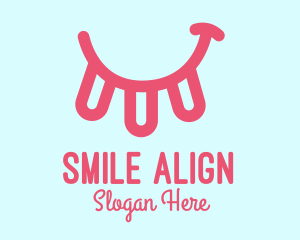 Cow Udder Smile  logo design